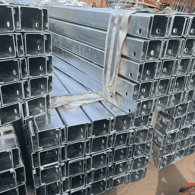 Taille personnalisée en acier inoxydable galvanisé à chaud pour garde-corps routiers
