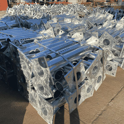 Postes de flanges de garde routière en acier inoxydable avec standard