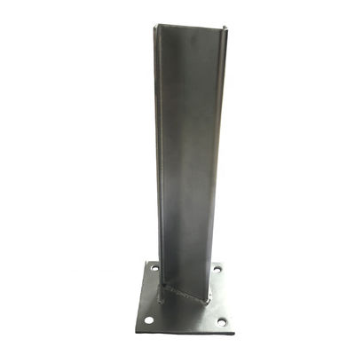 Partie de garde routière en poudre galvanisée barrière Z poste avec revêtement anticorrosion