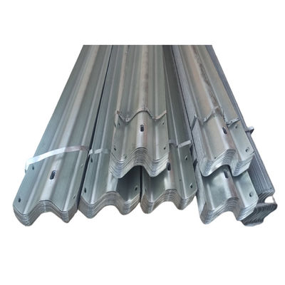 Barrière routière alliage d'aluminium en fonte 2 courbure W balise garde-corps pour une protection durable