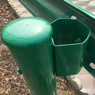 Sécurité routière en acier galvanisé rond Newel Post avec traitement anti-corrosion revêtu