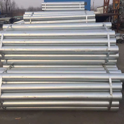 Sécurité routière Barrière de protection en acier poste rond avec traitement anticorrosion