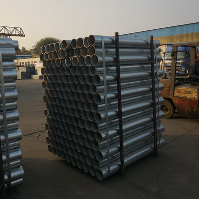Sécurité routière Barrière de protection en acier poste rond avec traitement anticorrosion