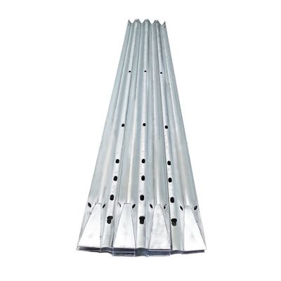 Q235 Q345 Galvanisée à chaud laminée à froid Technologie de protection routière Barrière de sécurité routière