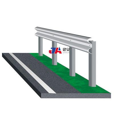 Aashto M180 garde-corps routier avec poste en acier et revêtement en zinc certifié CE/BV/ISO