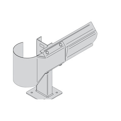 Garde routière sûre Zinc recouvert 550G/M2 USA Standard Highway Guardrail Couleur personnalisée