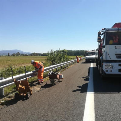 Sécurité extérieure Barricade galvanisée à chaud et barricade métallique utilisée