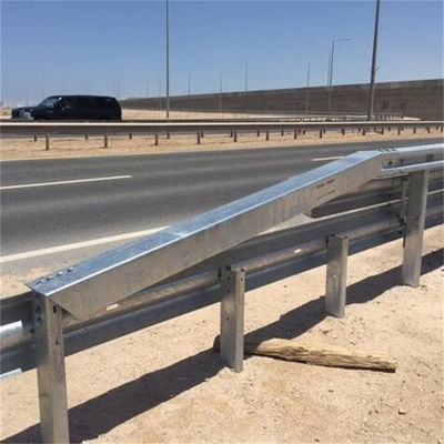 2.67 mm épaisseur nominale Base métallique barrière de collision routière avec certificats CE/BV/ISO