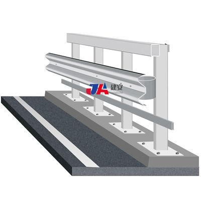 Barrière de protection de poutre de pneus en acier galvanisé personnalisée pour vos besoins de projet