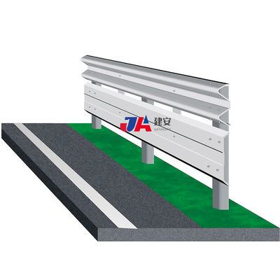 Sécurité extérieure en acier galvanisé, garde-corps routier, garde-corps avec poste C