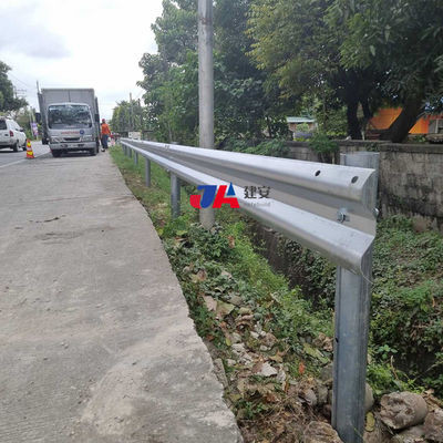 Sécurité extérieure en acier galvanisé, garde-corps routier, garde-corps avec poste C
