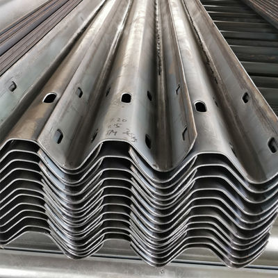 Couche en poudre galvanisée pour la sécurité routière en acier