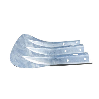 Résistance à la corrosion revêtement en zinc fin de queue de poisson pour Q235 Q345 protection de garde-corps routiers