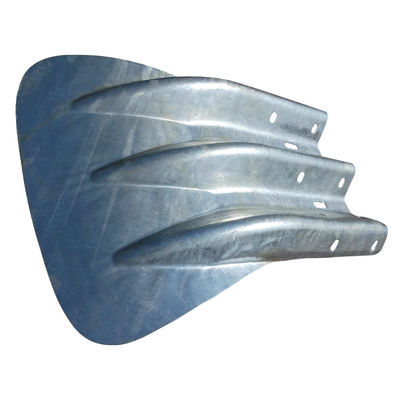Résistance à la corrosion revêtement en zinc fin de queue de poisson pour Q235 Q345 protection de garde-corps routiers