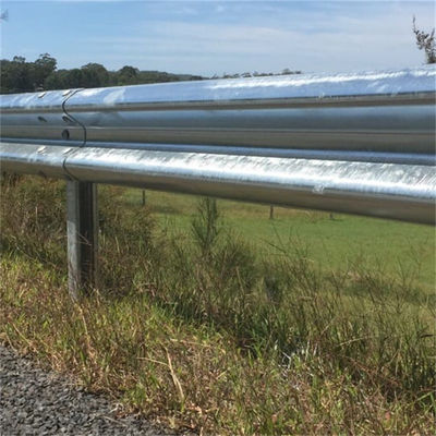 Barrière de circulation d'acier galvanisé à chaud sur mesure garde routière couleur revêtue Q235